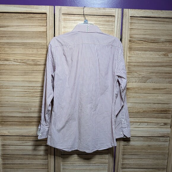 Ben Sherman Men's Checkered Button-Up Shirt Size 15 1/2 32-33 - Picture 7 of 12